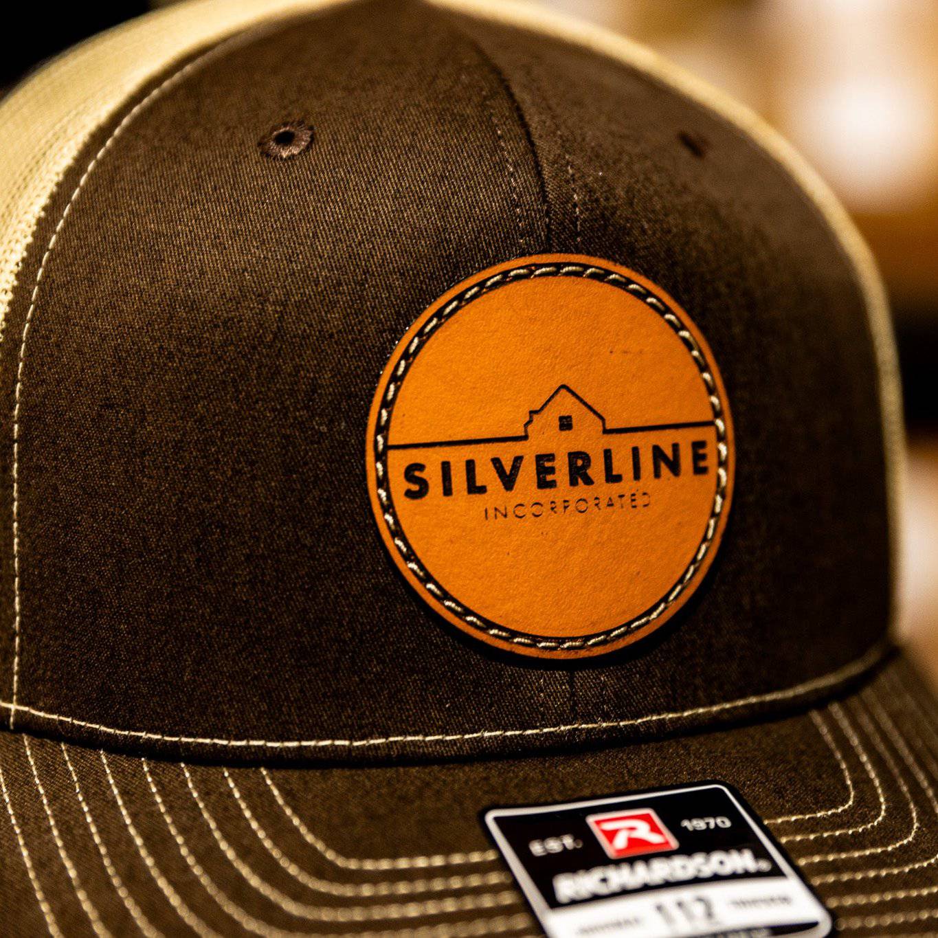 (100 Pack) Custom Leather Patch Hats - Leathering