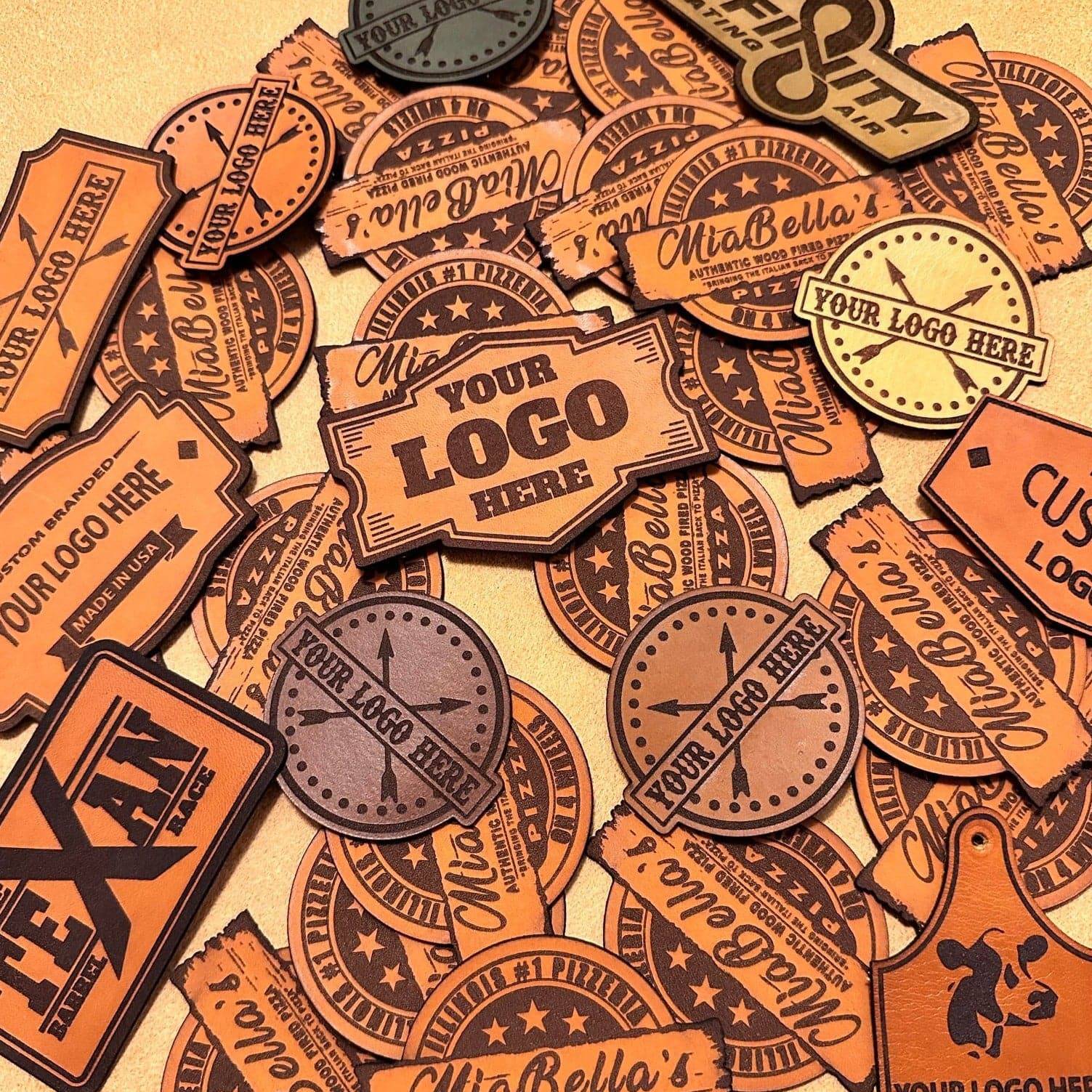 Custom Leather Patches Only