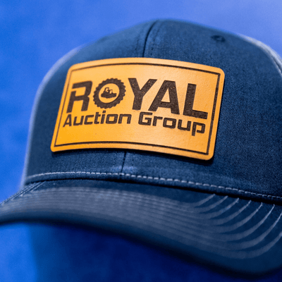 Custom Leather Patch Hats Richardson 115 Full Color Leather - Leathering