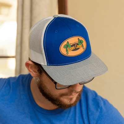 Custom Leather Patch Hats Richardson 115 Full Color Leather - Leathering