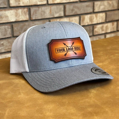 DyeCharm Custom Leather Patch Hats - Leathering