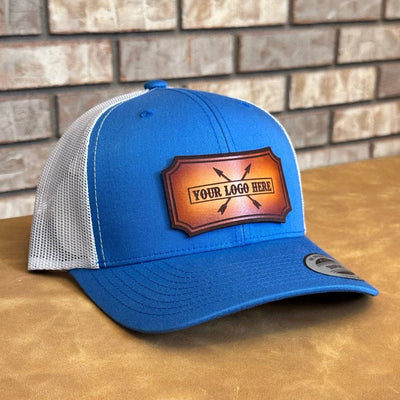 DyeCharm Custom Leather Patch Hats - Leathering
