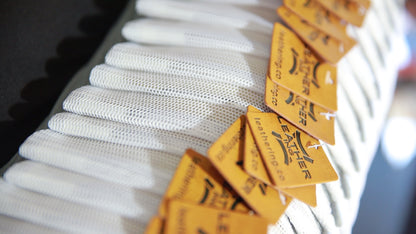 (100 Pack) Custom Leather Patch Hats